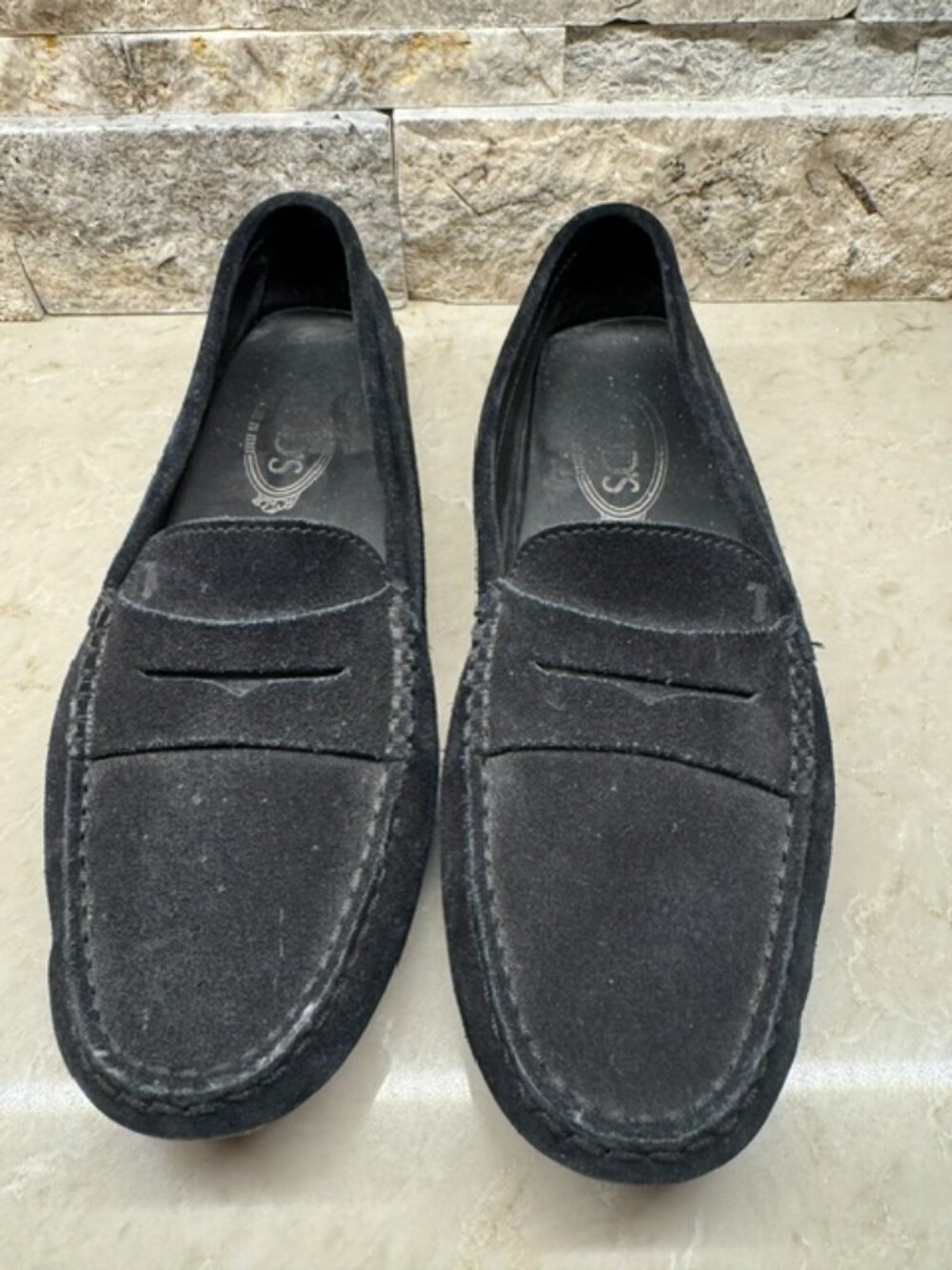 TOD'S Loafer - Black Suede